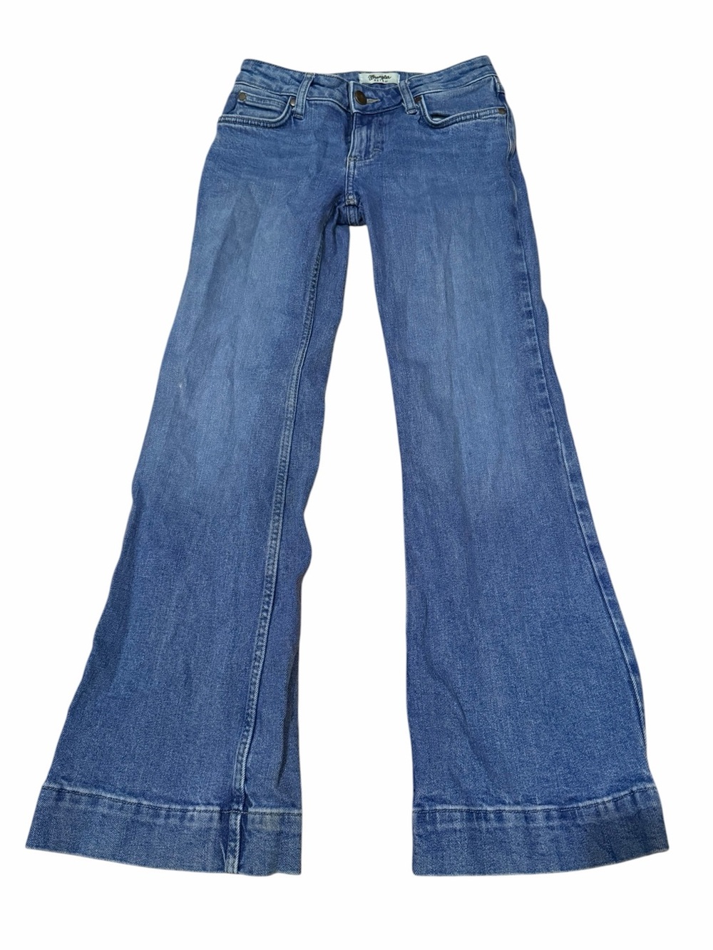 Wrangler Blue Vintage Retro
Bailey High Rise Flare Wide Leg
Western Jeans - Picture 3 of 7